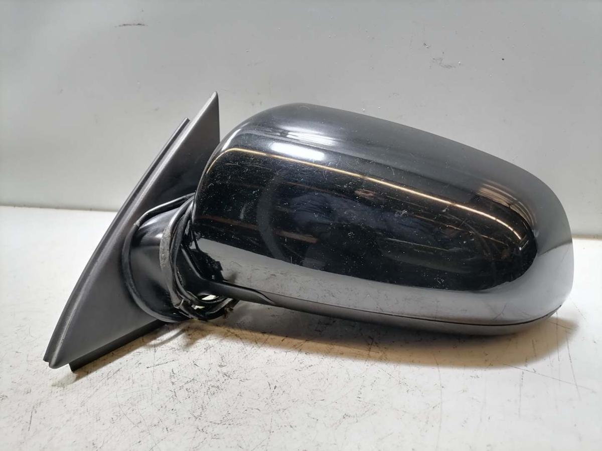 Audi A4 8E B6 original Au&szlig;enspiegel links LY9B Brillantschwarz elektrisch Bj.2000